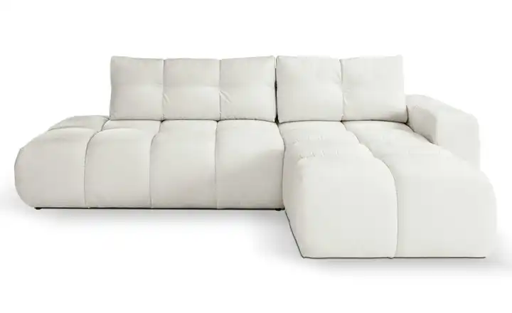 Ecksofa Sile Hellbeige rechts