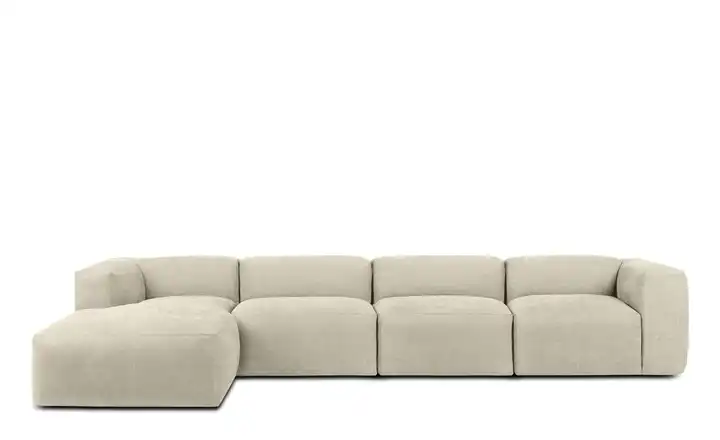 KONSIMO Ecksofa Buffo 365 cm Ecru links 6