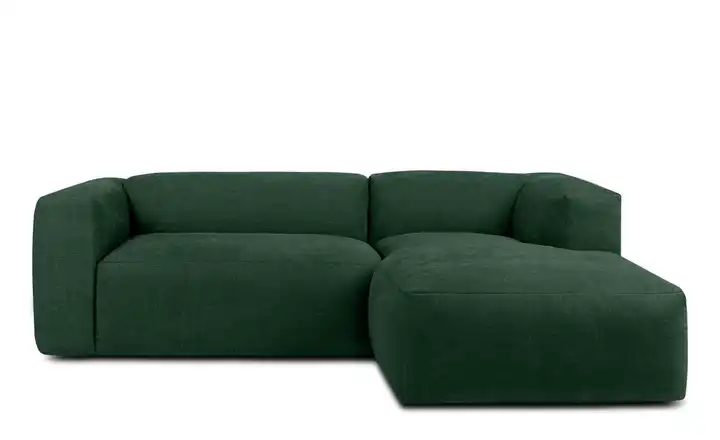 KONSIMO Ecksofa Buffo 225 cm Waldgrün rechts 4