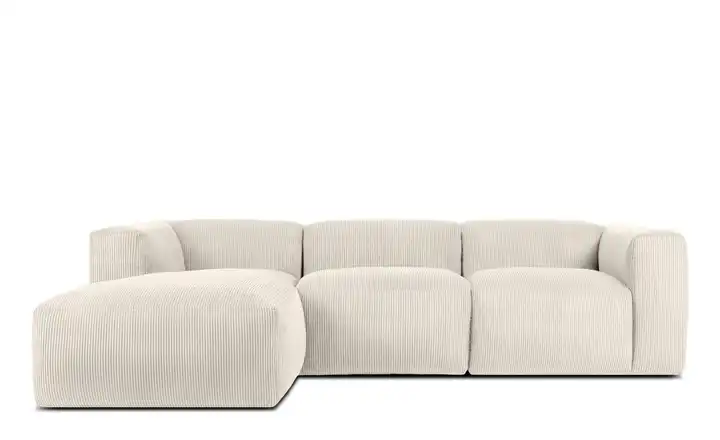 KONSIMO Ecksofa Buffo 285 cm Creme links 5