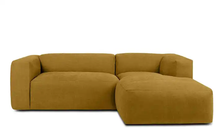KONSIMO Ecksofa Buffo 225 cm Honiggelb rechts 4