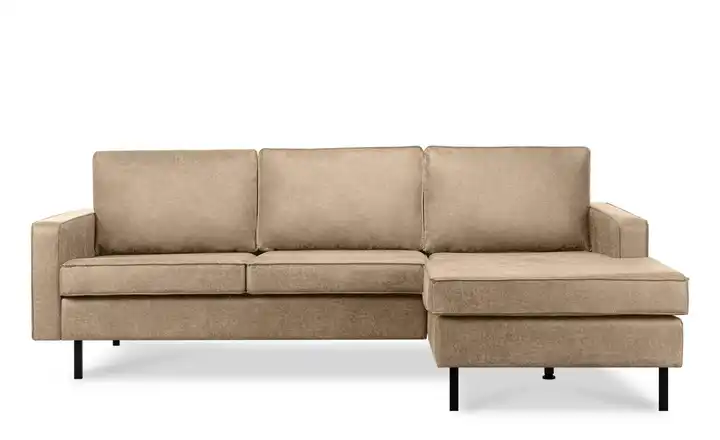 KONSIMO Ecksofa Invia Beige rechts