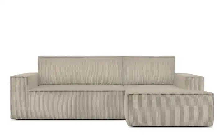 KONSIMO Ecksofa Napi Beige rechts