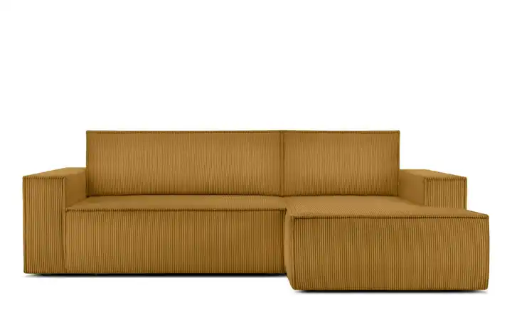 KONSIMO Ecksofa Napi Gelb rechts
