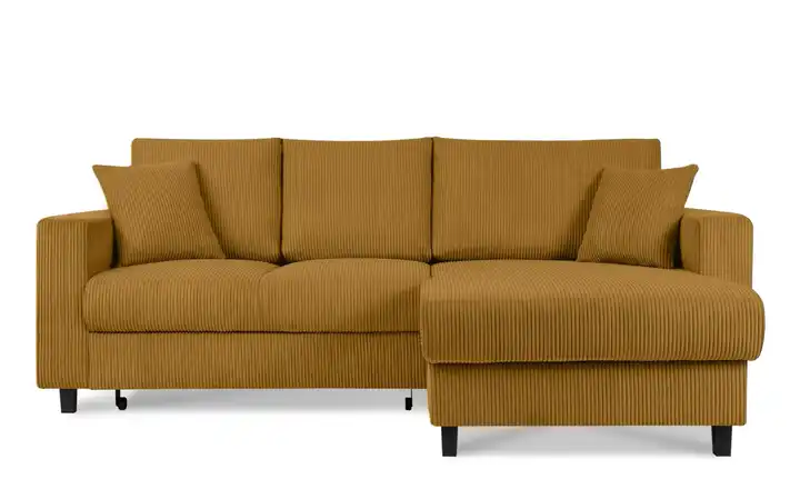KONSIMO Ecksofa Egret Gelb rechts