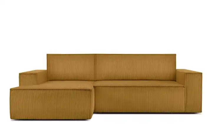 KONSIMO Ecksofa Napi Gelb links