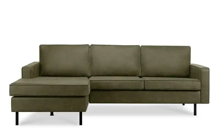 KONSIMO Ecksofa Invia Grün links