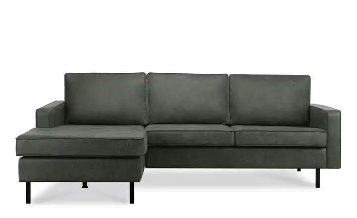 KONSIMO Ecksofa Invia Dunkelgrau links