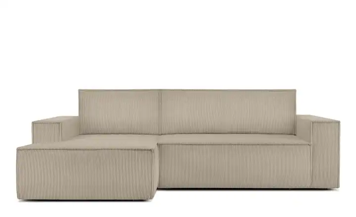 KONSIMO Ecksofa Napi Beige links