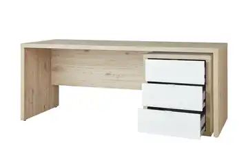 Schreibtisch mit Rollcontainer Schema