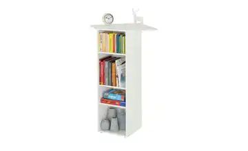 Eckregal Multischrank-System | Weiß, 126 cm | Sconto