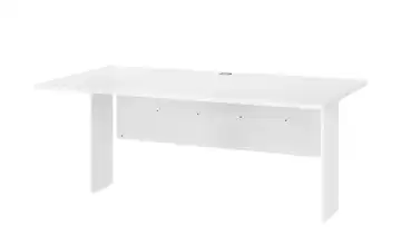 Schreibtischplatte System Weiß 160 cm