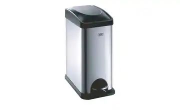 KHG Abfalltreteimer 15l Edelstahl