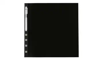 Memoboard 30x30 cm Schwarz Schwarz 30 cm