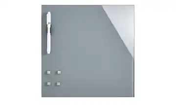 Memoboard 30x30 cm Grau Grau 30 cm