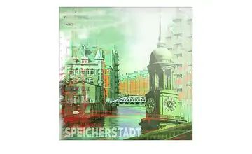 Glasbild