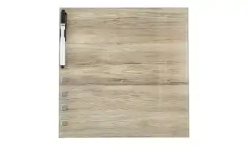 Memoboard 30x30 cm Wood (Braun)