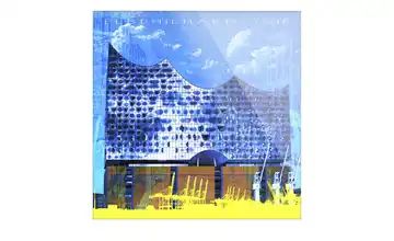 Glasbild
