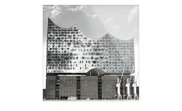 Glasbild