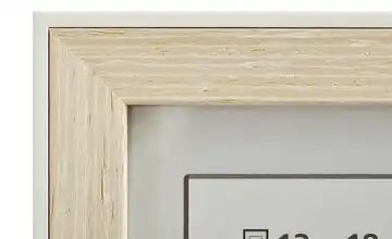 Holz-Bilderrahmen weiß 13x18 cm Aruba
