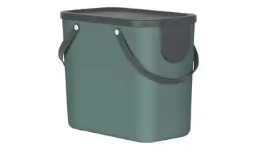 Abfallbehälter 25 Liter Albula Dunkelgrün / Anthrazit