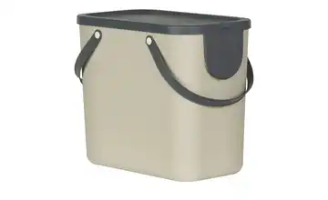 Abfallbehälter 25 Liter Albula Cappuccino (Braun) / Anthrazit
