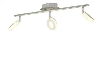 KHG LED-Spot, 3-flammig nickel matt