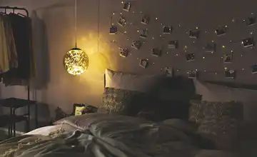 LED-Glaspendelleuchte
