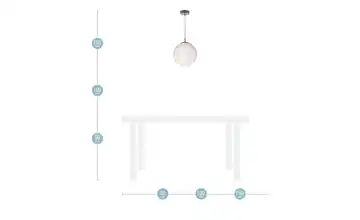 LED-Glaspendelleuchte