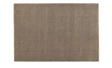 Hochflorteppich Erde (Braun) 80x150 cm