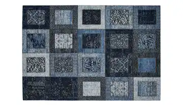 Webteppich Harmonie 68x120 cm Blau