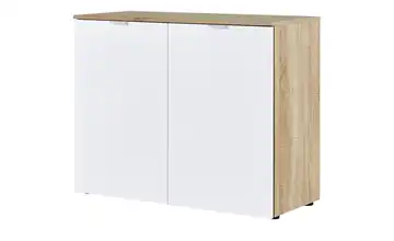 Eiche sägerau (Nachbildung) / Weiß - Konfiguration
