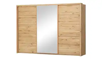 smart Schwebetürenschrank Oslo Wildeiche, Wildeiche (Nachbildung)