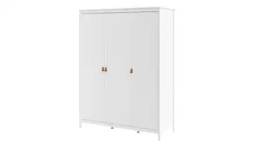Kleiderschrank Madrid Weiß 150 cm