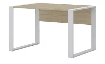 Schreibtisch Kasai 120x80 cm Eiche Sonoma (Nachbildung) / Weiß