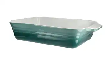 KHG Auflaufform 40 cm Dunkelblau, Weiß