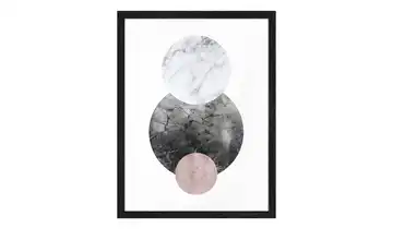 Gerahmtes Bild 33x43 cm Geometrical Forms II