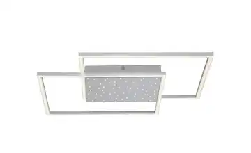 Paul Neuhaus LED-Deckenleuchte, Nickel-matt, mit Sternenhimmel  