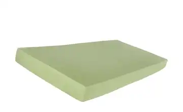 LAVIDA Jerseyspannbettlaken 100x200 cm, 100x200 cm Grün