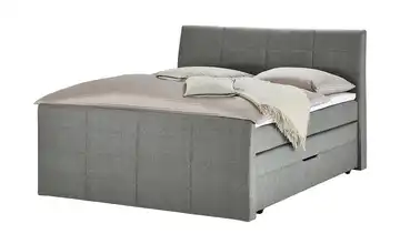 Boxspringbett Bonny Grau H3 180 cm