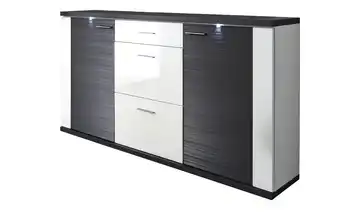 Sideboard Toulon Weiß, Graphit