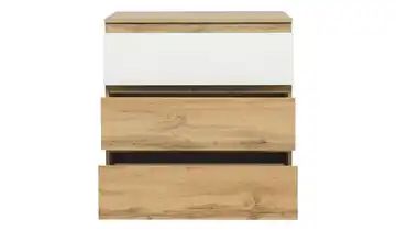 Kommode | Honigeiche (Nachbildung) / Weiß, Ausführung IV