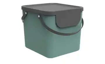 Abfallbehälter 40 Liter Albula Dunkelgrün / Anthrazit