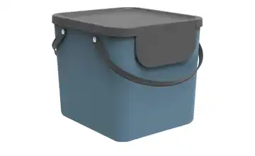 Abfallbehälter 40 Liter Albula Blau / Anthrazit