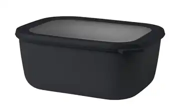 Mepal Multischüssel 3,0l Cirqula 3 l Schwarz Rechteckig