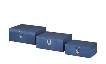 Aufbewahrungsboxen, 3er-Set  Blau
