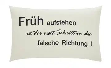 for friends Kissen "Früh aufstehen ..."