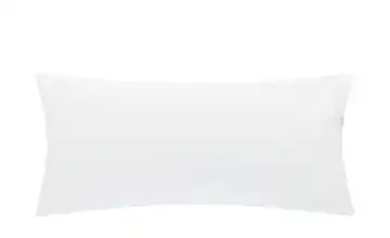 Cretonne Kissenhülle 40 cm Weiß