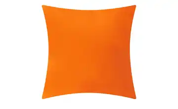 Cretonne Kissenhülle 80 cm Orange