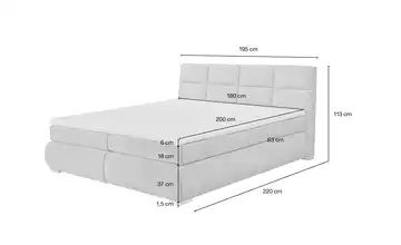 uno Boxspringbett Clifton 3